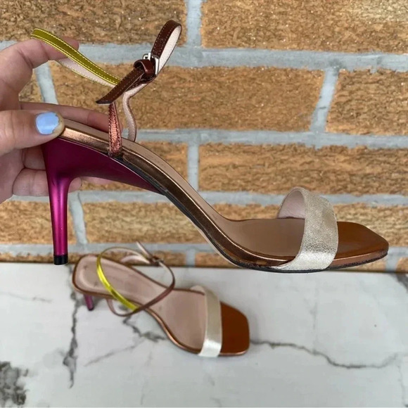 PAUL SMITH Nyla Heeled Sandals size 38/7.5 - Picture 3 of 8